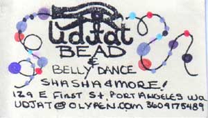 Udjah Beads and Belly Dancing